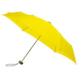BESIR Skládací ultra lehký deštník s odlehčenou konstrukcí, žlutý