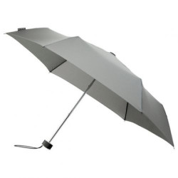 BESIR Skládací ultra lehký deštník s odlehčenou konstrukcí, šedý