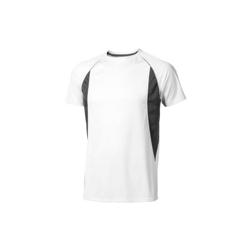 Tričko ELEVATE QUEBEC COOL FIT T-SHIRT bílá/antracit XS
