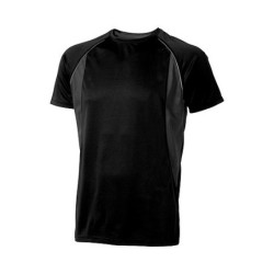 Tričko ELEVATE QUEBEC COOL FIT T-SHIRT černá/antracit L
