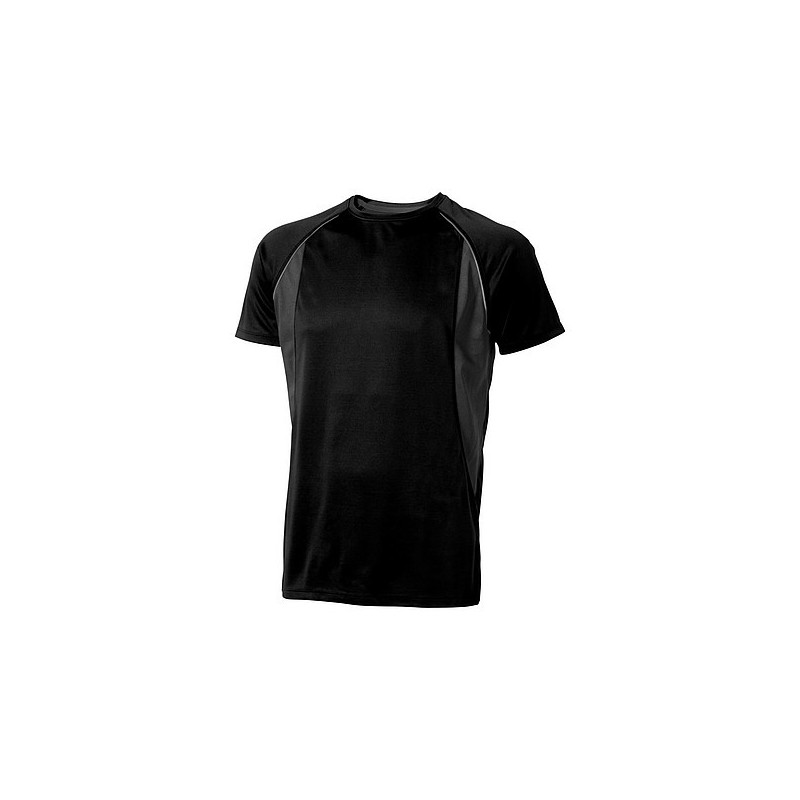 Tričko ELEVATE QUEBEC COOL FIT T-SHIRT černá/antracit XXXL