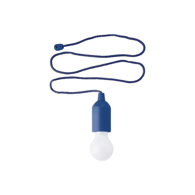 PULLER Závěsná svítilna ve tvaru žárovky s LED žárovkou, královská modrá