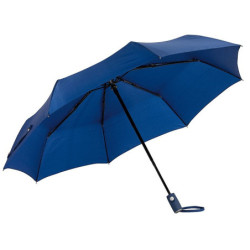 BURIAN Automatický větruvzdorný skládací deštník, modrý
