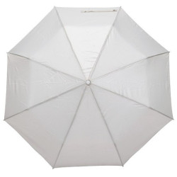 BURIAN Automatický větruvzdorný skládací deštník, béžový