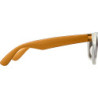 FINGO Plastové sluneční brýle s UV400 ochranou, oranžové