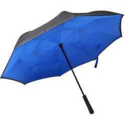 ALMARET Manuální dvouvrstvý deštník, královsky modrý