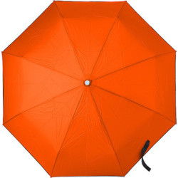FELICIDAD Skládací automatický deštník, oranžový
