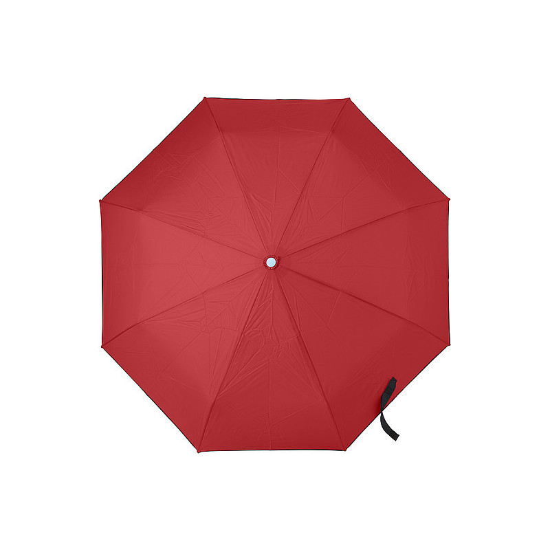 FELICIDAD Skládací automatický deštník, červený