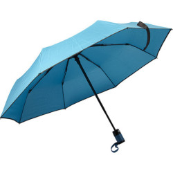 FELICIDAD Skládací automatický deštník, světle modrý