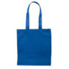 MASIMA Bavlněná nákupní taška s dlouhými uchy, světle královská modrá