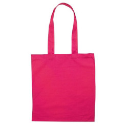 MASIMA Bavlněná nákupní taška s dlouhými uchy, růžová