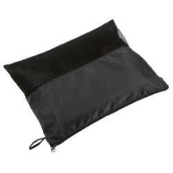 AGBARA Cestovní deka v uzavíratelném obalu, černá