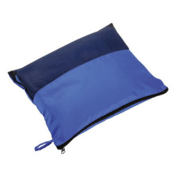 AGBARA Cestovní deka v uzavíratelném obalu, modrá