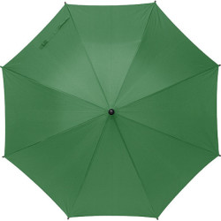 TERUEL Klasický automatický deštník z recyklovaného materiálu, zelený