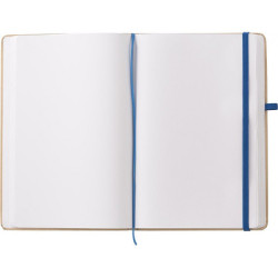 RODRIGEZ Zápisník A5 linkovaný, 80 stran, papír z kamenného prachu, modrý