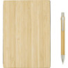 FRANCESCO Zápisník A5 linkovaný s deskami z bambusu