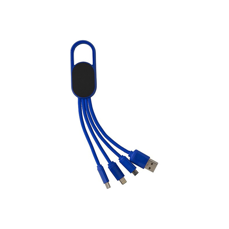 DEZIDER Nabíjecí kabel 4v1, modrý