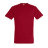 Tričko SOLS REGENT, tmavě červená, XL