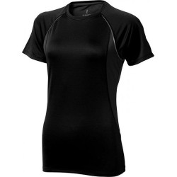 Tričko ELEVATE QUEBEC COOL FIT LADIES T-SHIRT černá/antracitová M