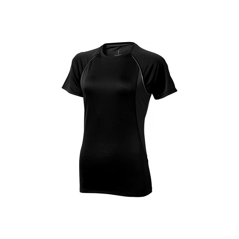 Tričko ELEVATE QUEBEC COOL FIT LADIES T-SHIRT černá/antracitová M