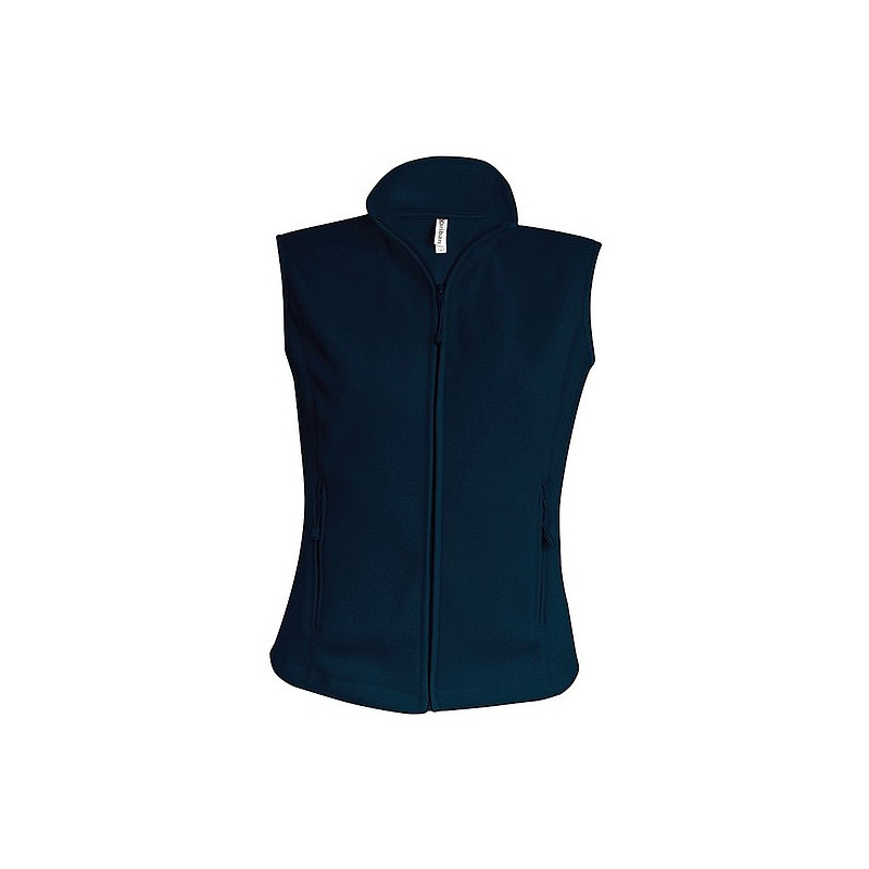 Dámská mikrofleecová vesta Kariban fleece vest women, námořní modrá, vel. M