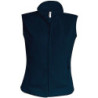 Dámská mikrofleecová vesta Kariban fleece vest women, námořní modrá, vel. L
