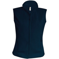 Dámská mikrofleecová vesta Kariban fleece vest women, námořní modrá, vel. 4XL