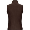 Dámská mikrofleecová vesta Kariban fleece vest women, hnědá, vel. XL