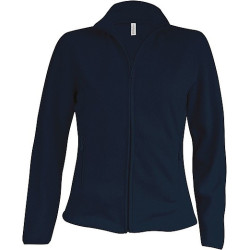 Dámská mikrofleecová mikina Kariban fleece jacket women, námořní modrá, vel. XL