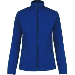 Dámská mikrofleecová mikina Kariban fleece jacket women, tmavě modrá, vel. M