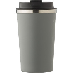 MAFIM Termohrnek nerezový na kávu, 380 ml, šedý