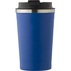 MAFIM Termohrnek nerezový na kávu, 380 ml, modrý