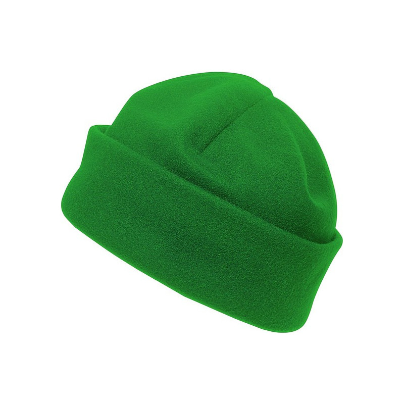 BLANC Zimní fleecová čepice, zelená
