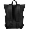 DAGY Pevný rolovací městský batoh z recyklovaného polyesteru GRS, černý