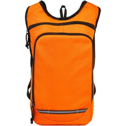 SAPOS Malý turistický batoh ze 100% recyklovaného a vodoodpudivého polyesteru GRS, oranžový