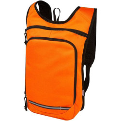 SAPOS Malý turistický batoh ze 100% recyklovaného a vodoodpudivého polyesteru GRS, oranžový