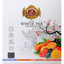 WARADA - BASILUR White Tea Assorted přebal 40 gastro sáčků
