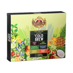 BARID -Cold Brew Assorted papír 60x2g - Směs ovocných ledových čajů