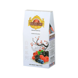 ZURIA- BASILUR- White Tea Forest Fruit papír 100g - Bílý čaj, ochucený, aromatizovaný, sypaný 100g