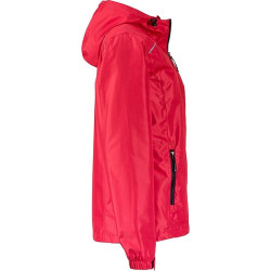 Dámská bunda do deště James & Nicholson, červená, XL