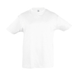 REGENT dětské tričko SOLS, 12 let, bílá
