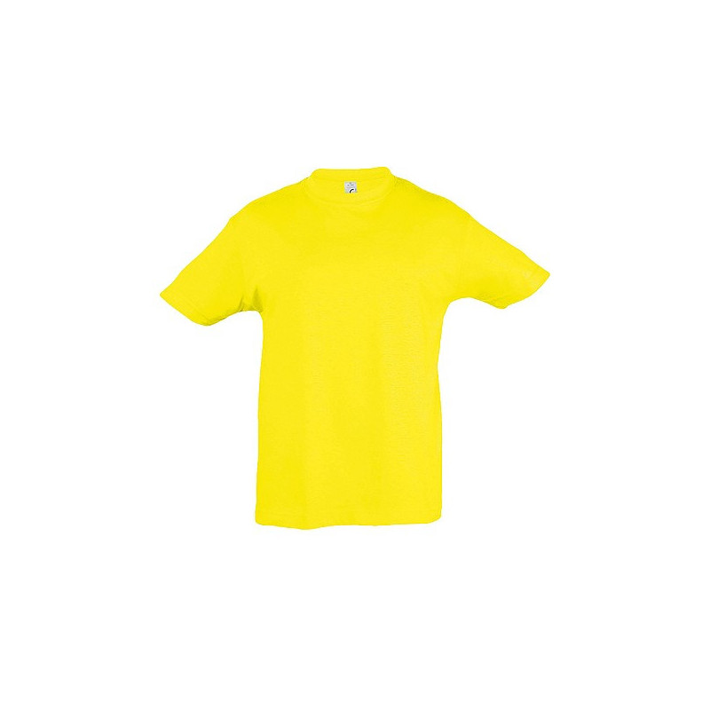 REGENT dětské tričko SOLS, 10 let, žlutá