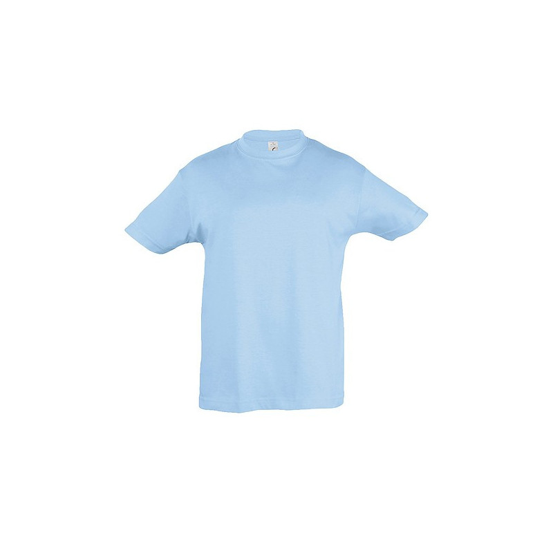 REGENT dětské tričko SOLS, 10 let, světle modrá