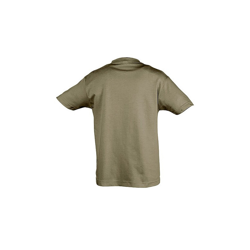 REGENT dětské tričko SOLS, 8 let, vojenská zelená