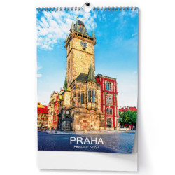 Nástěnný kalendář 2024 Praha  