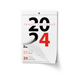 Nástěnný kalendář 2024 Trhací kalendář - Senior II. A5