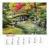 Nástěnný kalendář 2024 - Zahrady