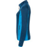 Dámská fleecová bunda JAMES & NICHOLSON, námořní modrá/jasně modrá, S