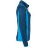 Dámská fleecová bunda JAMES & NICHOLSON, námořní modrá/jasně modrá, XL