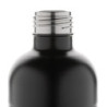 Láhev na sycené nápoje z recyklované oceli, objem 800 ml, černá